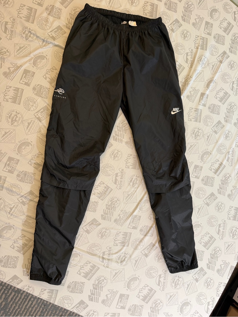 Vintage Nike Echelon Cycling Windbreaker Pants Lined Nylon Men’s Sz Medium Rare